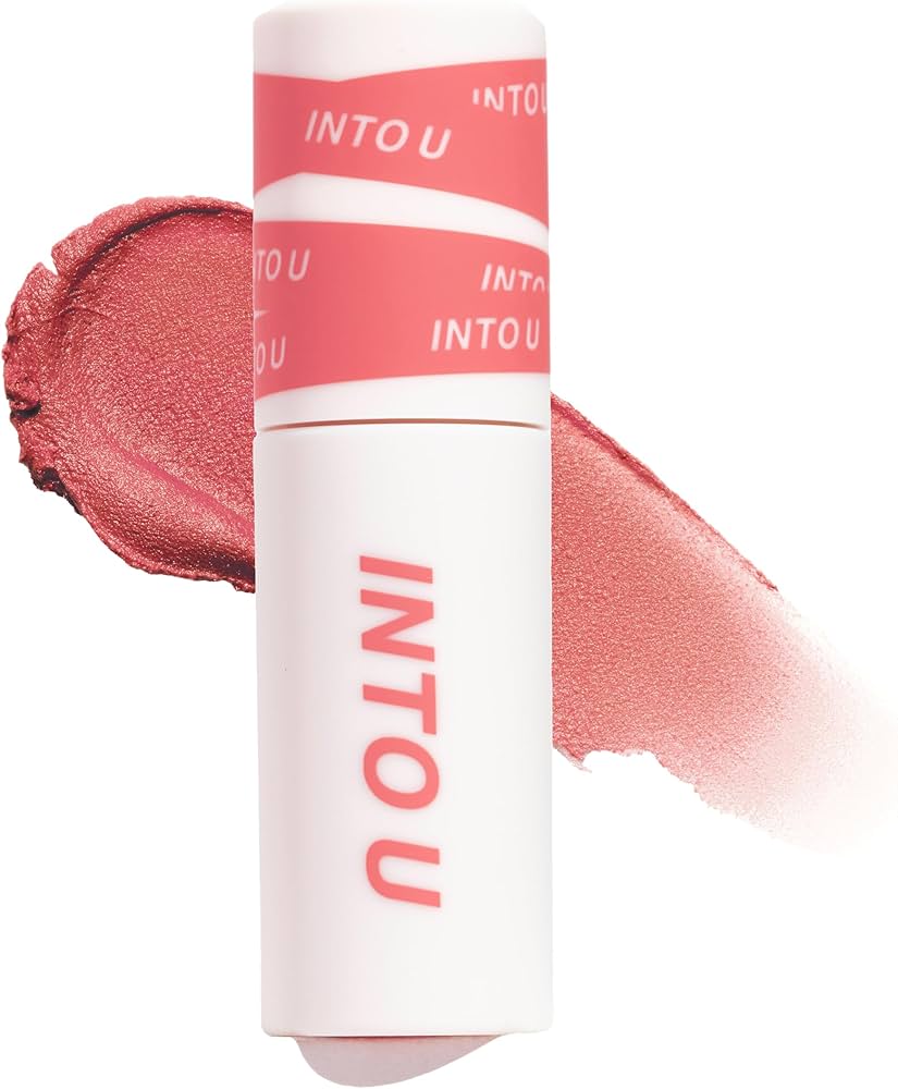 口紅 AI Amazon | INTO U スーパーマットリップ&チークマッド 新感覚 泥